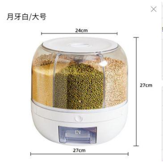 Rotation Classification Granular Food Container